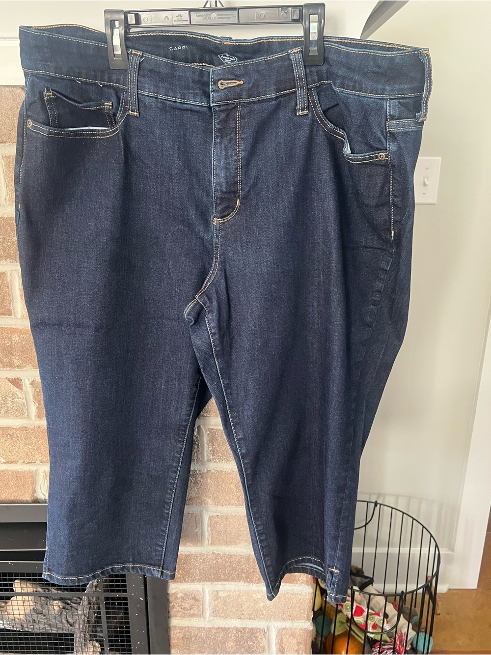 St. John's Bay Dark Blue Cropped Jeans